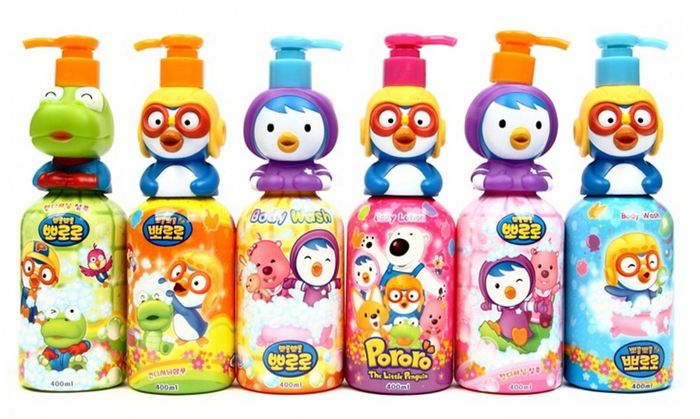 Hình ảnh minh họa bộ sản phẩm Pororo cho bé
