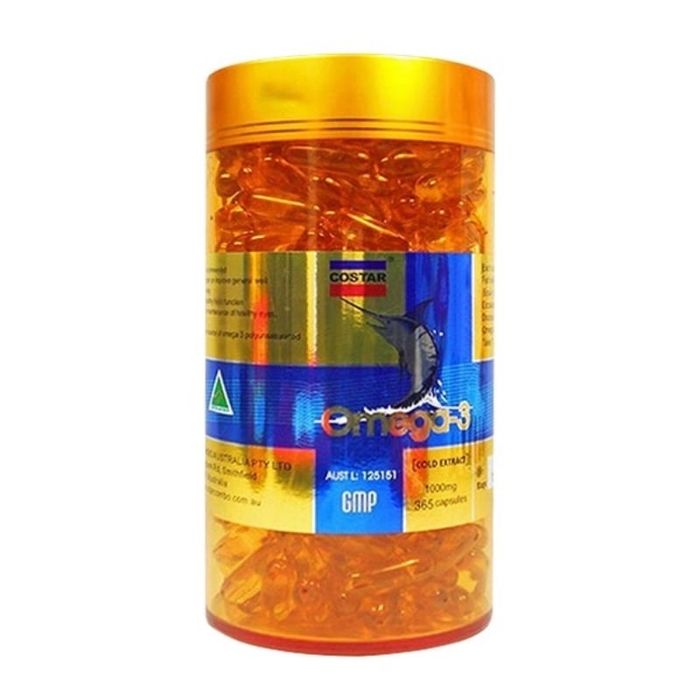 Viên Dầu Cá Omega 3 Costar Úc 1000mg - Ảnh 1