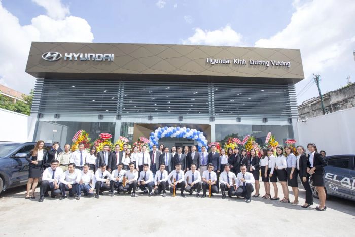 Khám phá không gian trưng bày Hyundai Kinh Dương Vương - nơi công nghệ hiện đại hòa quyện cùng thiết kế đương đại