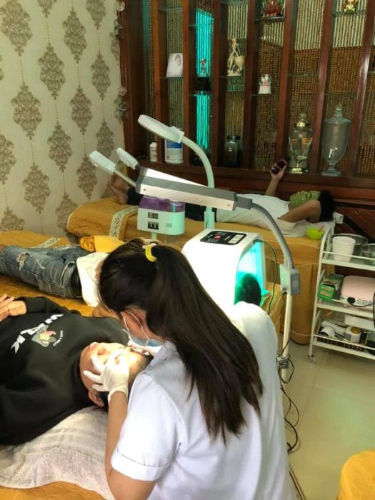 Phòng chăm sóc da tiêu chuẩn tại Song Tuyền Spa
