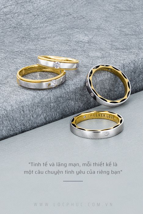 BST nhẫn cưới Lộc Phúc - Tinh hoa nghệ thuật kim hoàn
