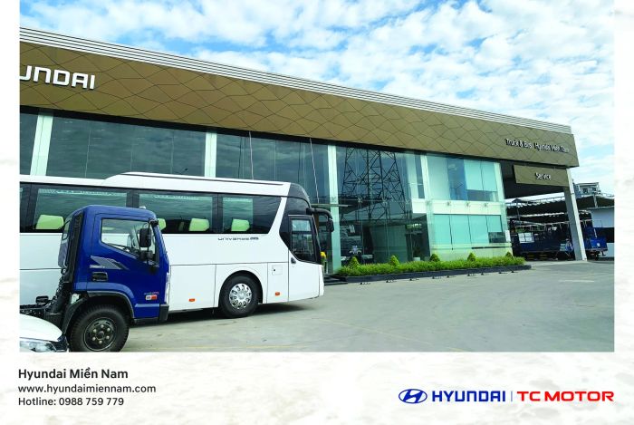 Hình ảnh showroom Hyundai Miền Nam