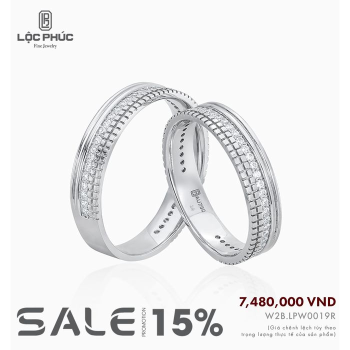 Bộ sưu tập nhẫn cưới Lộc Phúc - Tinh hoa chế tác thủ công
