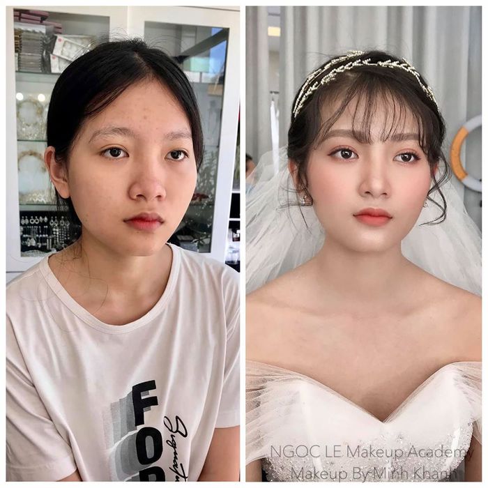 Kiệt tác trang điểm cô dâu đầu tiên từ Ngọc Lê Makeup