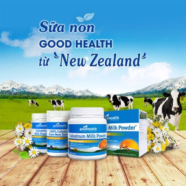 Hình ảnh sữa non Goodhealth - Tinh chất dinh dưỡng từ New Zealand