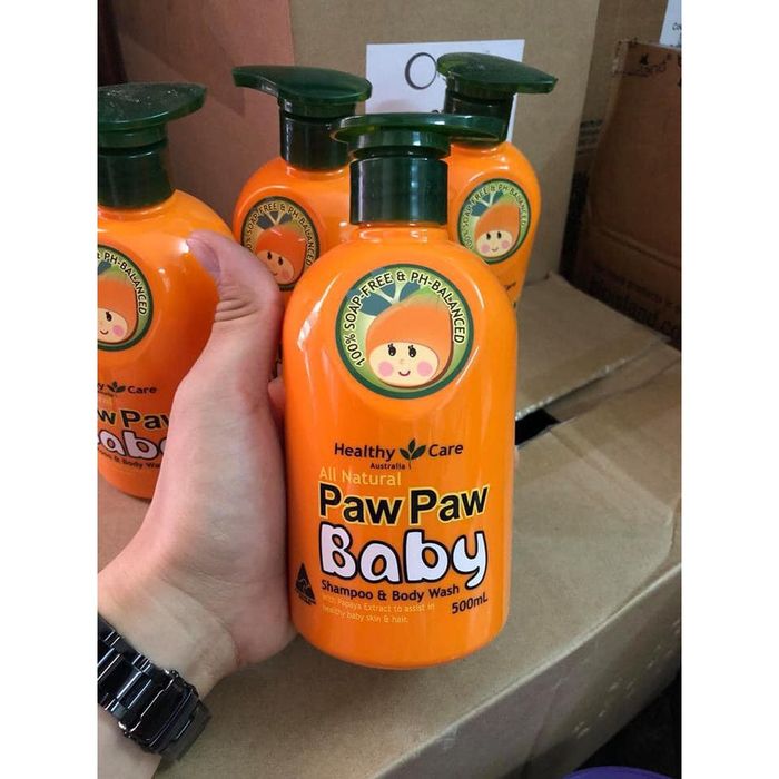Bộ ảnh minh họa: Bé yêu tắm gội với sữa tắm Paw Paw Baby thơm mùi đu đủ tươi mát