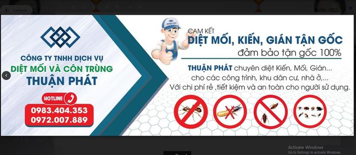 Hình ảnh thiết bị diệt mối hiện đại của Thuận Phát