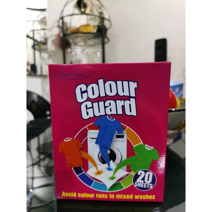 Hình ảnh thực tế giấy hút màu EDENHOME COLOUR GUARD trong quá trình sử dụng
