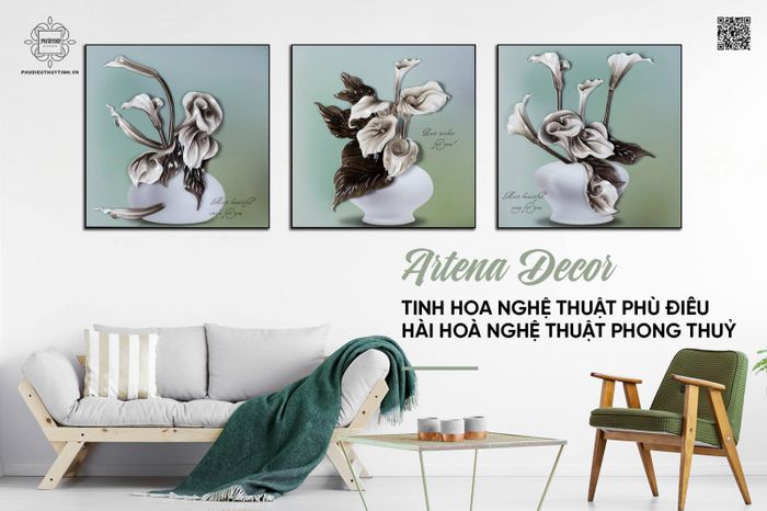 Không gian trưng bày ấn tượng tại Artena Decor