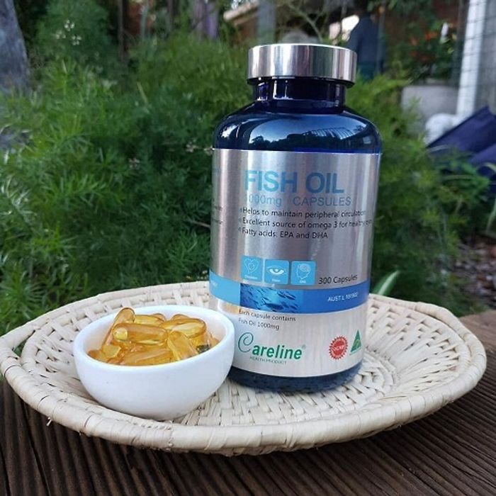 Dầu Cá Fish Oil 1000mg Careline - Ảnh 1