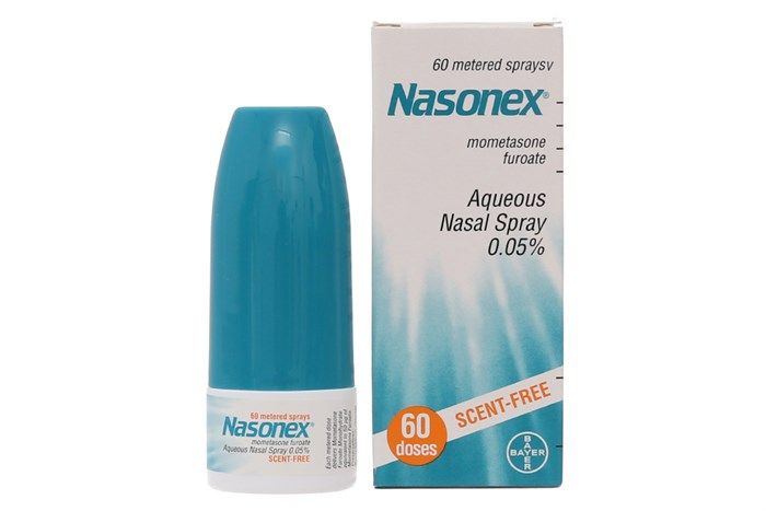 Hình ảnh minh họa chân thực - Bình xịt mũi Nasonex trong điều trị viêm mũi dị ứng