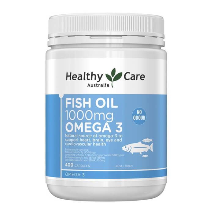 Dầu Cá Tự Nhiên Fish Oil Healthy Care Omega-3 1000mg - Ảnh 2