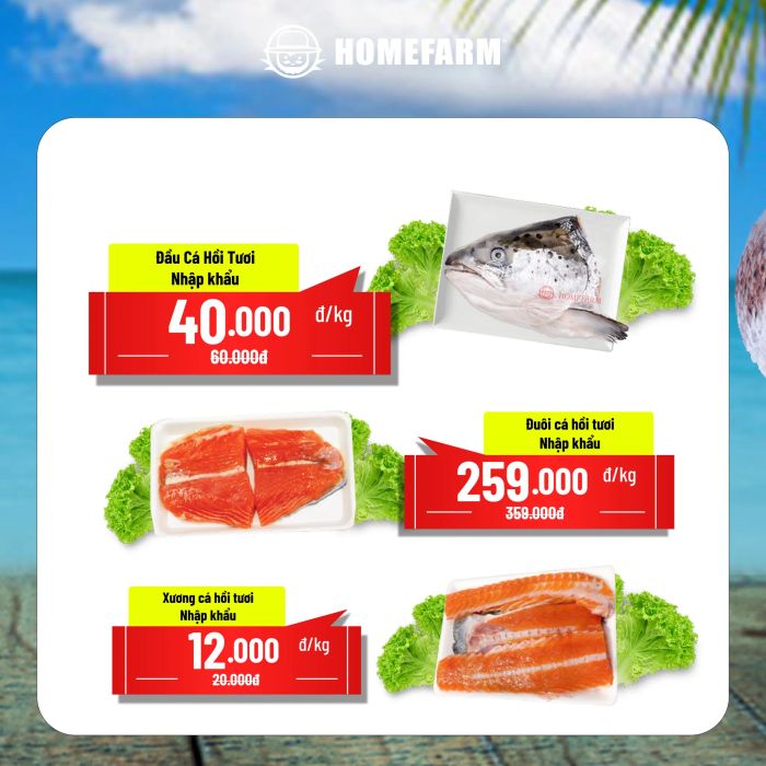 Sản phẩm nhập khẩu cao cấp tại Homefarm (ảnh 2)