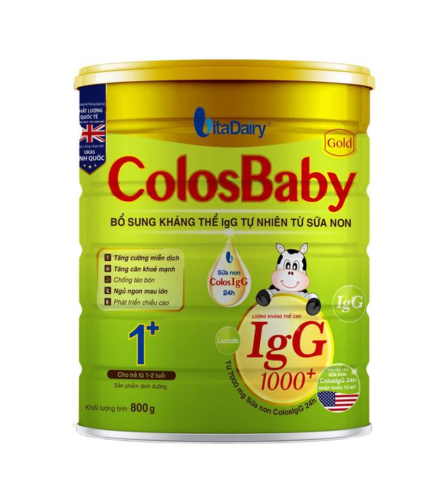 Hình ảnh sữa non Colosbaby cao cấp phiên bản đặc biệt