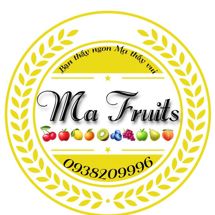 Không gian trưng bày trái cây tươi ngon tại MaFruits