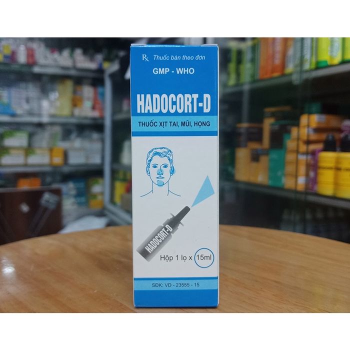 Hình ảnh chi tiết vòi xịt Hadocort D - công nghệ phân liều chính xác