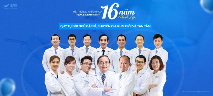 Hình ảnh quy trình tẩy trắng răng công nghệ cao tại Peace Dentistry