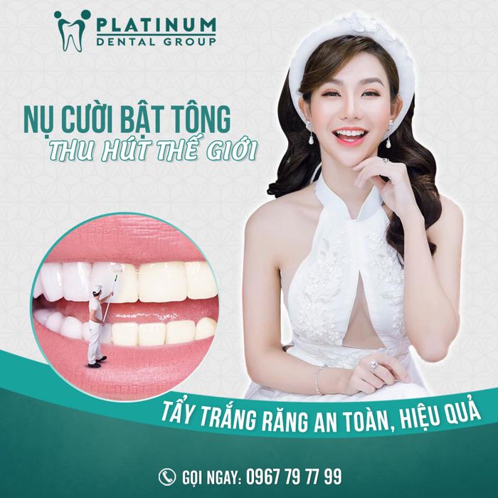 Hình ảnh phòng khám tiêu chuẩn 5 sao tại Platinum Dental Group
