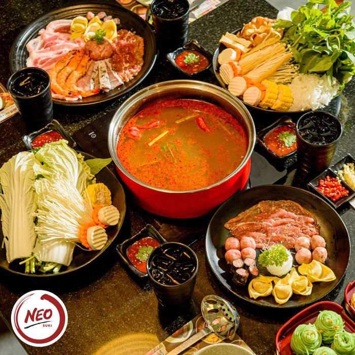 NEO Suki - Nghệ thuật trình bày món lẩu đầy mê hoặc