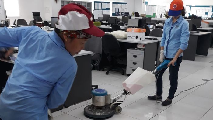 Hình ảnh thực tế thi công của Công ty TNHH Dịch vụ Công nghiệp Huy Hoàng