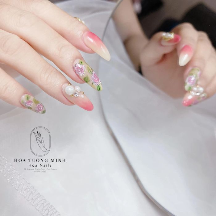 Tác phẩm nghệ thuật từ Salon Nail HOA