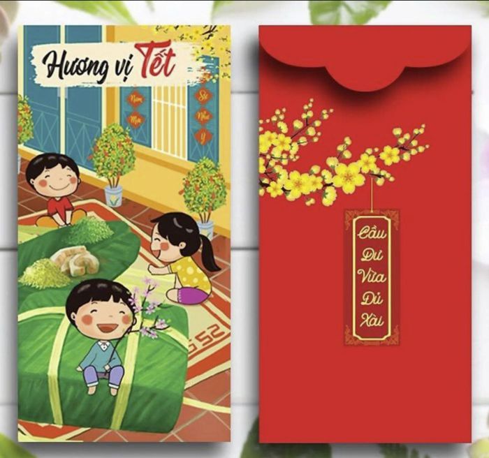 Hình ảnh bao lì xì Tết