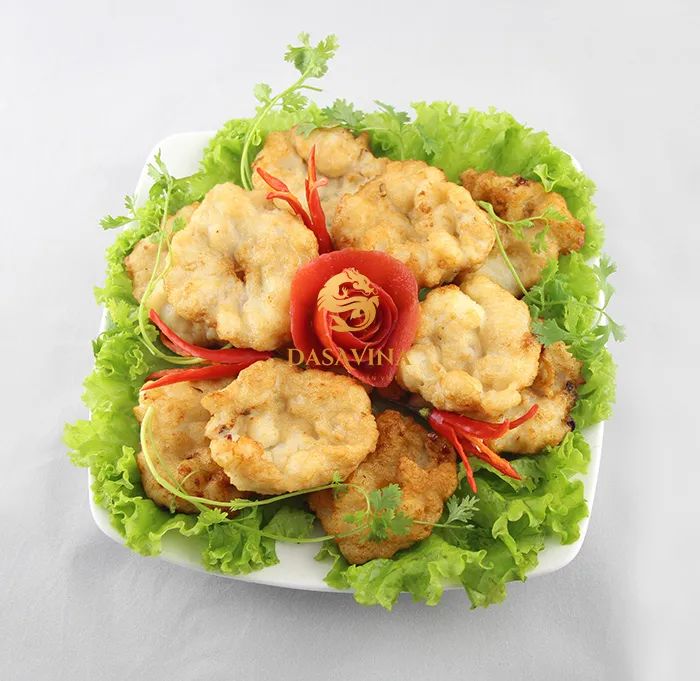 Hình ảnh chả mực DASAVINA giòn tan đầy mê hoặc