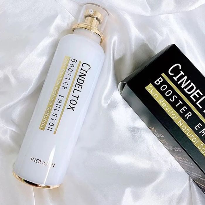 Hình ảnh minh họa Nhũ Tương Dưỡng Trắng Incugen Cindel Tox Booster Emulsion