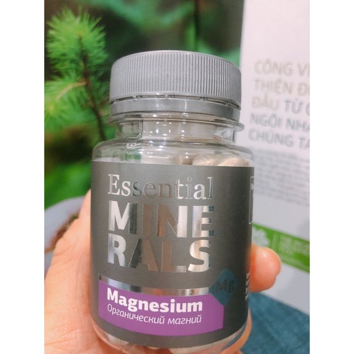 Hình ảnh chính hãng Essential Minerals Magnesium từ Nga