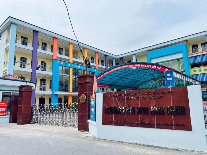 Lớp học tràn ngập tiếng cười tại Trường Mầm Non Bình Minh