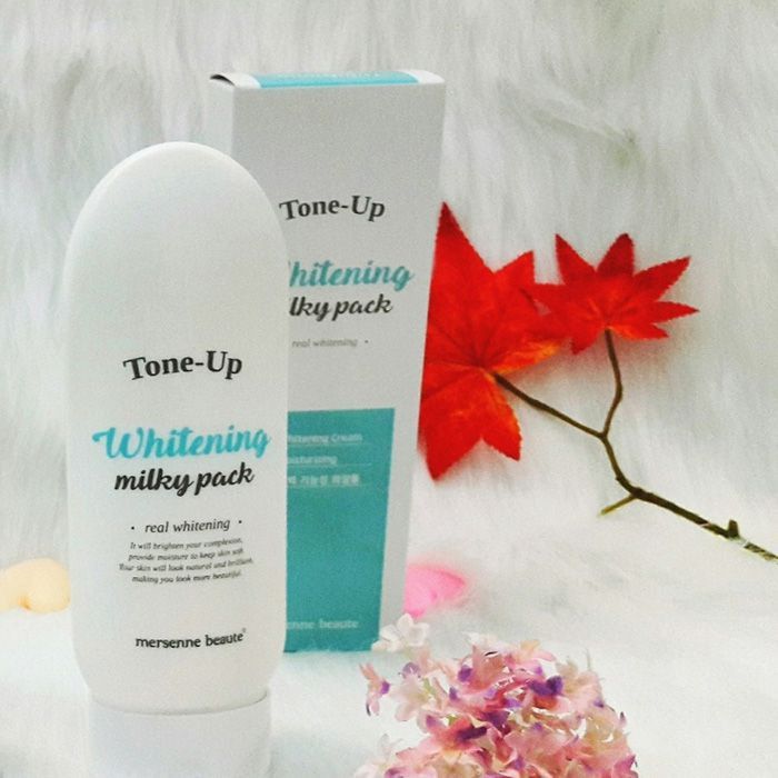 Hình ảnh thực tế Kem Ủ Trắng Mersenne Beaute Tone-Up (ảnh 2)