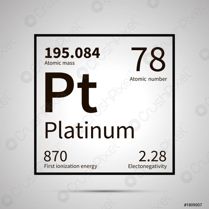 Hình ảnh tuyệt mỹ về Platin - nữ hoàng của kim loại quý