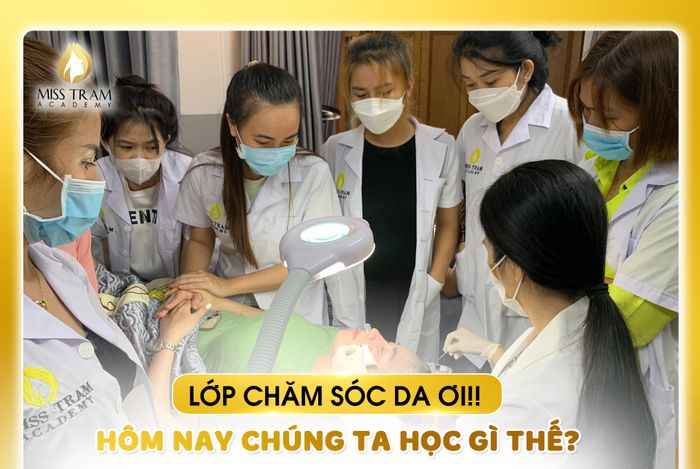 Không gian đào tạo hiện đại tại Học viện Miss Tram