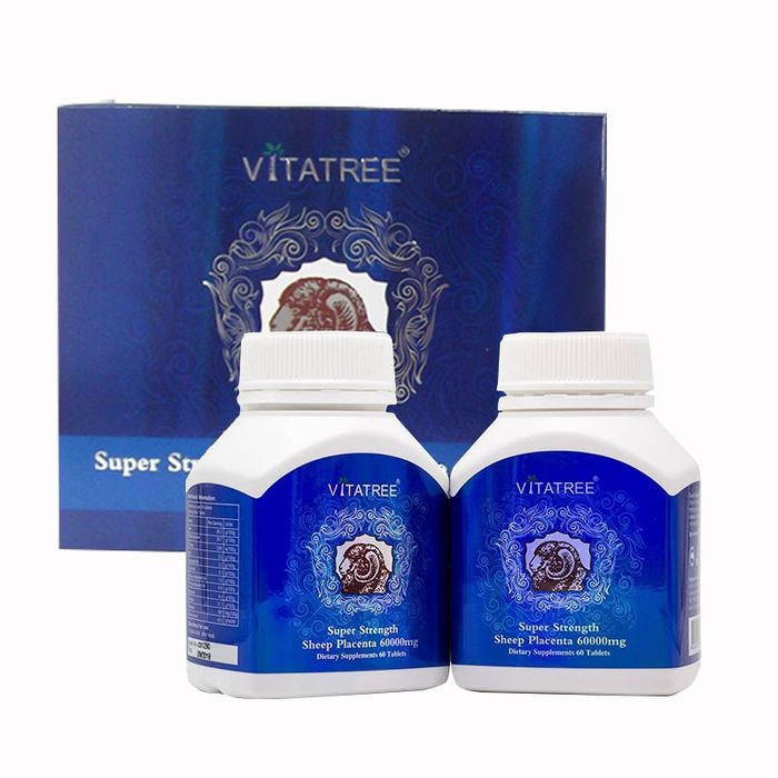 Hình ảnh sản phẩm Nhau Thai Cừu Vitatree Super Strength 60000mg - phiên bản cao cấp từ Úc