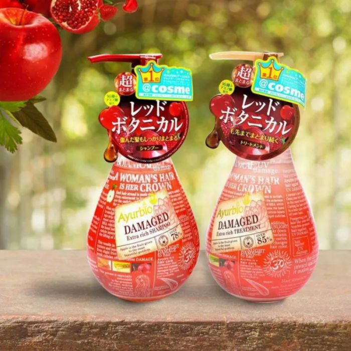 Bộ sưu tập hình ảnh dầu gội Ayurbio Damaged cao cấp