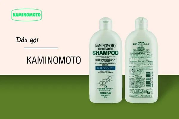 Bộ sưu tập hình ảnh dầu gội Kaminomoto Nhật Bản