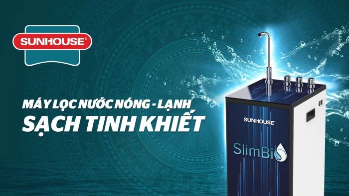 Hình ảnh máy lọc nước Sunhouse công nghệ RO cao cấp