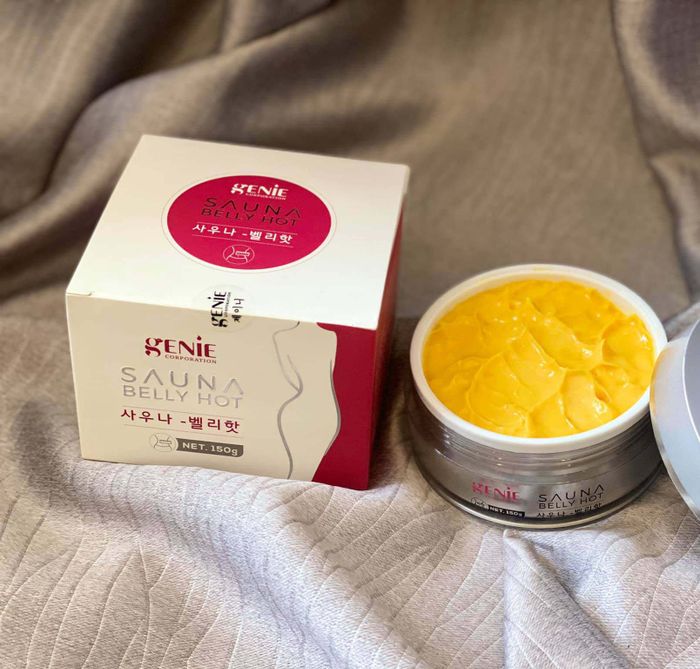 Bộ sưu tập hình ảnh kem massage Genie Sauna Belly Hot