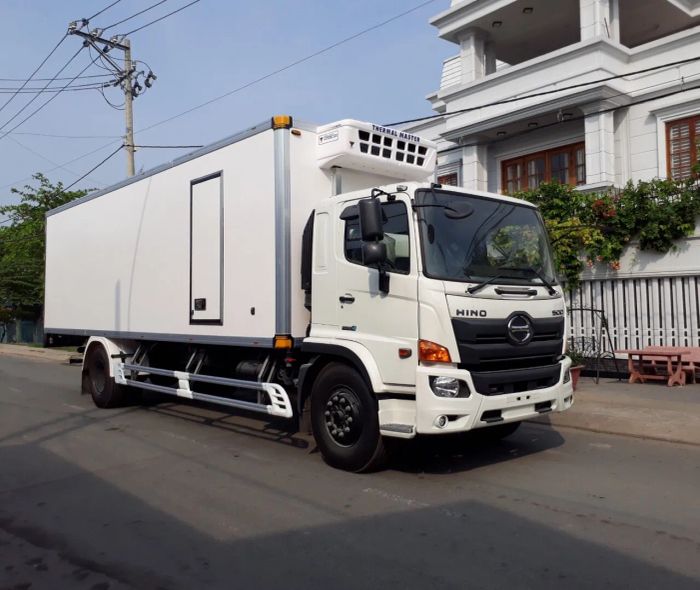 Xe đông lạnh Hino ảnh 1
