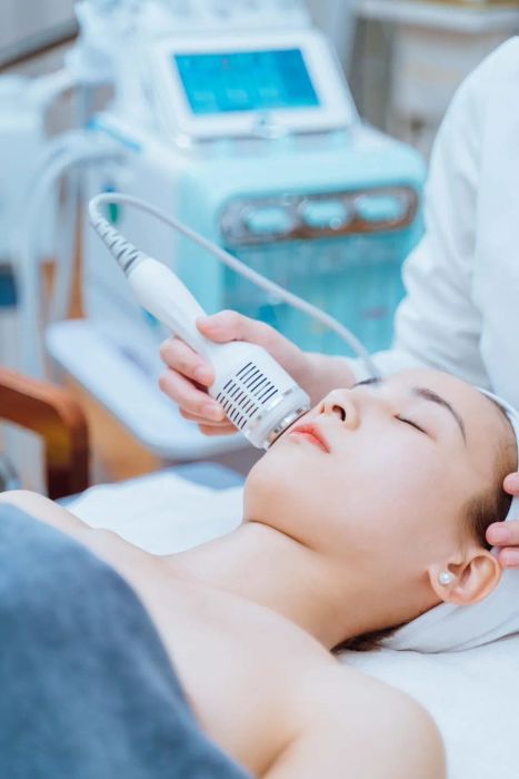 Hình ảnh liệu trình chăm sóc da chuyên sâu tại Mỹ Dung Spa QB