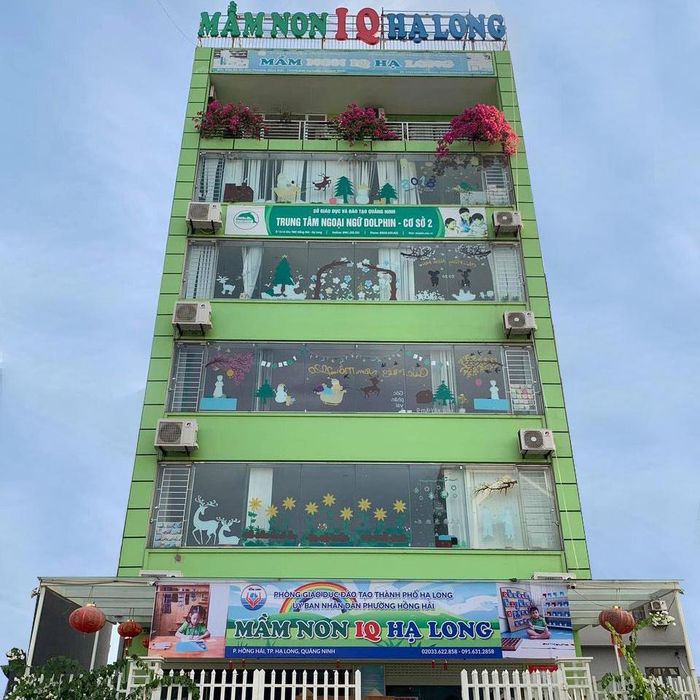 Hình ảnh lớp học sáng tạo tại Mầm non IQ Hạ Long
