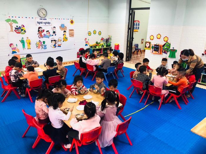 Không gian học tập hiện đại tại Trường Mầm non Hoa Sen
