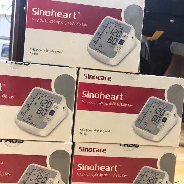 Hình ảnh chi tiết Sinocare BA-801 - Góc nhìn toàn cảnh sản phẩm