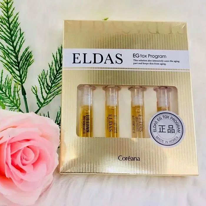 Bộ ảnh chi tiết Serum Tế Bào Gốc Eldas EG Tox từ góc nhìn chuyên gia