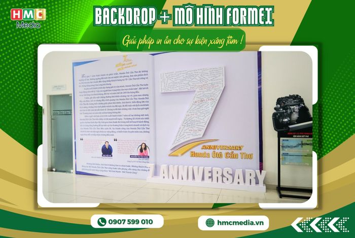 Bộ sưu tập backdrop ấn tượng từ Hồng Minh Châu