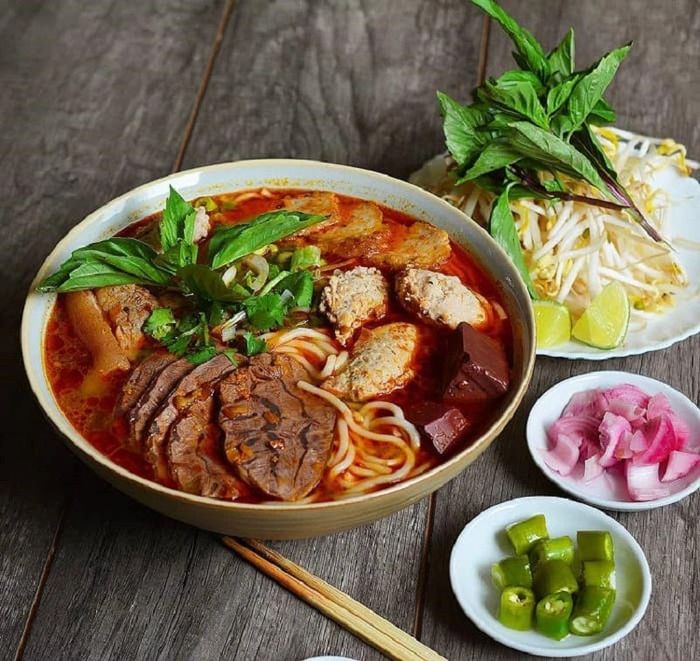 Bún bò Đà Nẵng - Tinh hoa ẩm thực phố biển (Nguồn: Internet)