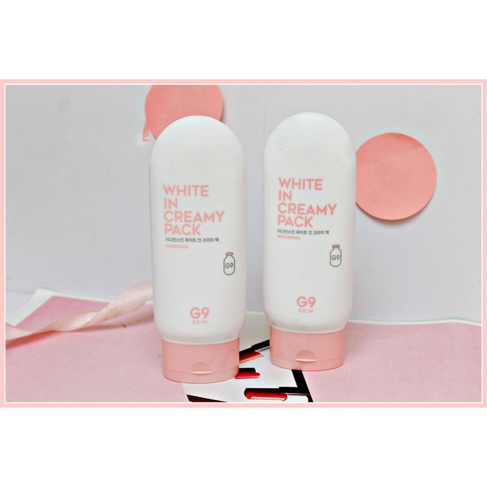 Hình ảnh minh họa Kem Ủ G9-Skin White In Creamy Pack Whitening