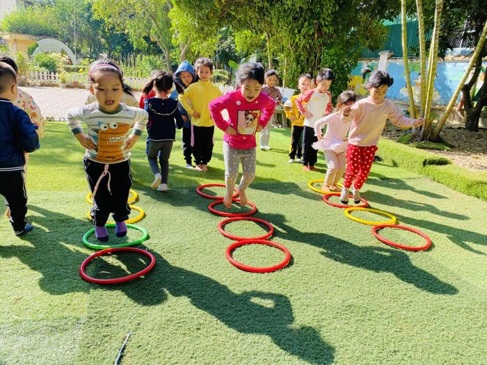 Không gian học tập hiện đại tại Trường Mầm non Dĩnh Kế
