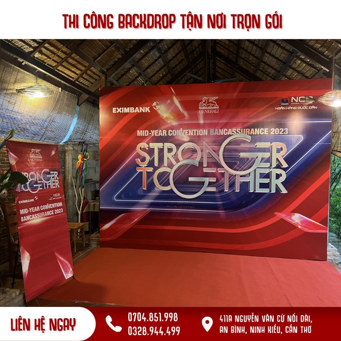 Bộ sưu tập backdrop ấn tượng từ KTG