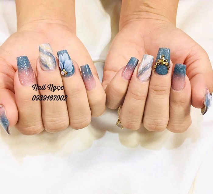 Hình ảnh mẫu nail ấn tượng tại Nail Ngọc
